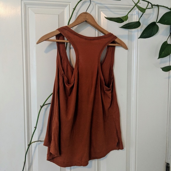 Orange Racerback Tank - Picture 3 of 4